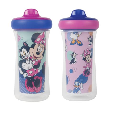 Disney Minnie Mouse Insulated Sippy Cup 9 Oz 2pk