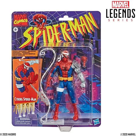 Hasbro Pulse Unveils Marvel Legends Retro Collection Cyborg Spider