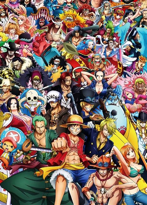 One Piece Poster Print By Onepiecetreasure Displate Arte Delle