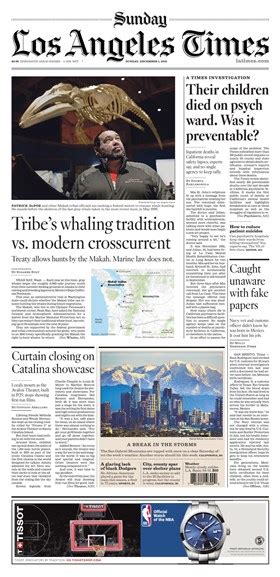 Los Angeles Times Enewspaper