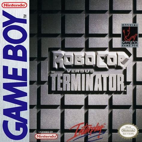 RoboCop Versus The Terminator Boxarts For Nintendo Game Babe The Video Games Museum