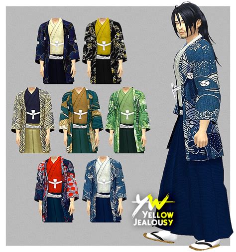 Sims 4 Kimono Male Wano Robe Mclaynesims Mick On Patreon Sims 4