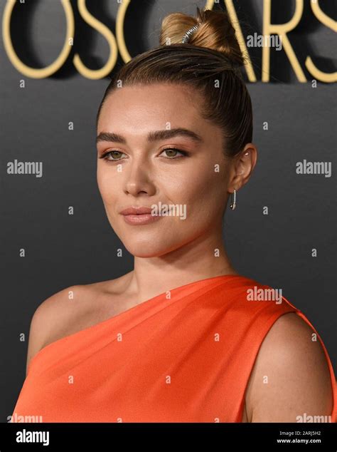 January Hollywood California Usa Florence Pugh Attends The Nd Oscars Nominees