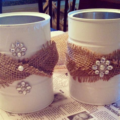 Pin By Brittany On Crafts Coffee Can Crafts Plastic Coffee Cans