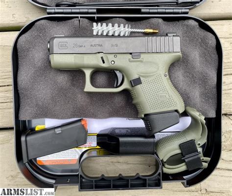 Armslist For Sale Glock 26 Gen 4 Battlefield Green