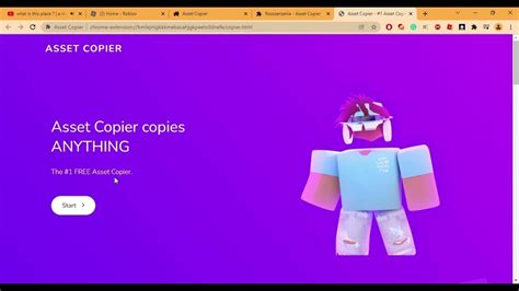 Roblox Extension Asset Copier July 2022 Youtube