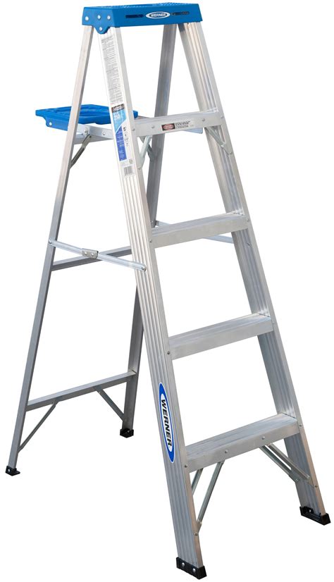 5 Foot Tall Aluminum Step Ladders At Lowes Com