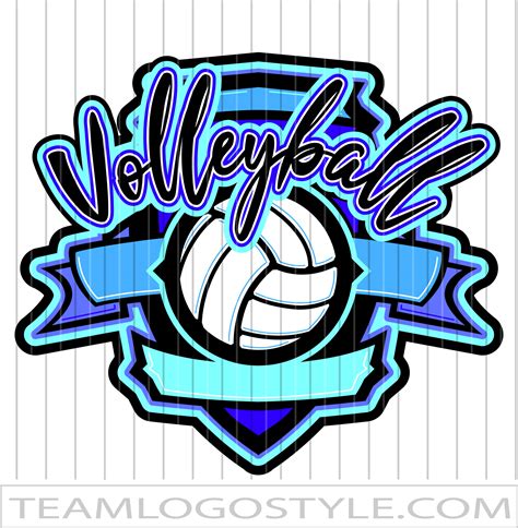 Graphic Volleyball Logo Vector Format Ai  Eps Png