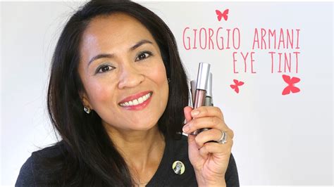 A Quick Look At The New Giorgio Armani Eye Tints Youtube