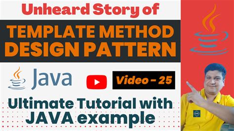 Template Method Design Pattern Tutorial With Java Coding Example