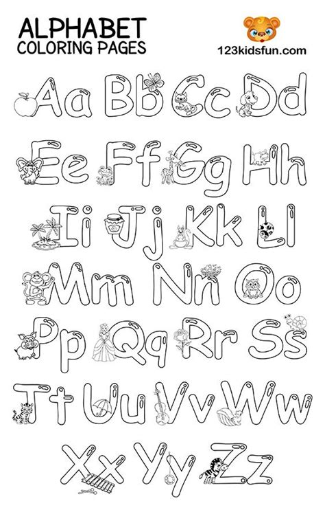 Free Printable Alphabet Coloring Pages For Kids 123 Kids Fun Apps In