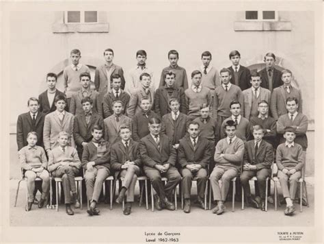 Photo de classe Seconde C de 1962 Lycée Ambroise Paré Copains d