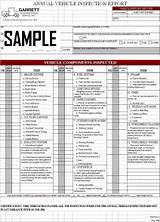 Pictures of Rental Truck Inspection Checklist