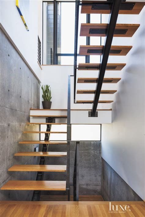 Modern White Oak And Steel Staircase Stairs Design Modern Modern