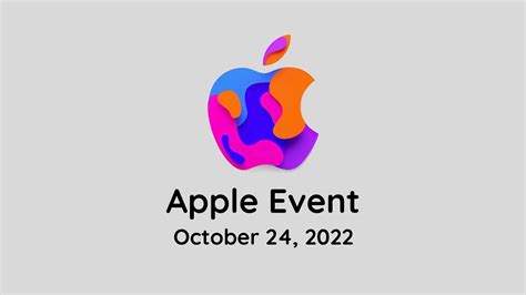 Apple October Event 2022 Major Update Youtube
