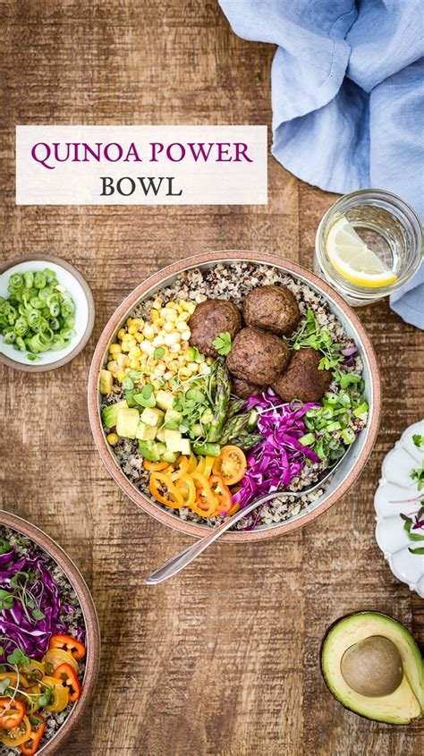 Vegan Quinoa Power Bowl Foolproof Living