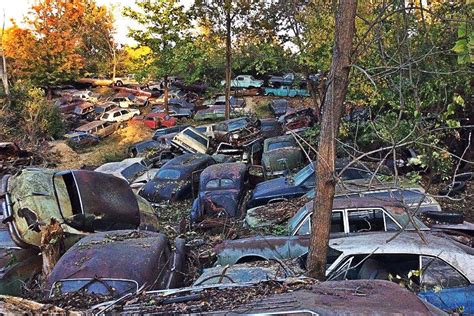 Forgotten Wrecking Yard Liquidation Wrecking Yards Junkyard Cars