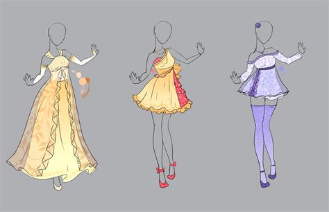 outfit adopt set 13 closed by scarlett knight on deviantart