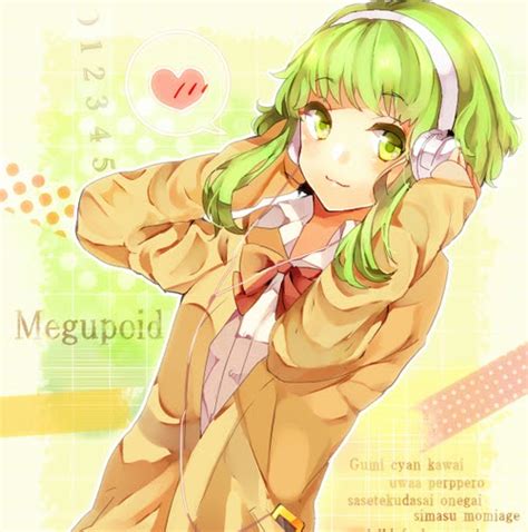 Gumi Megpoid Gumi Vocaloids Fan Art 37401609 Fanpop