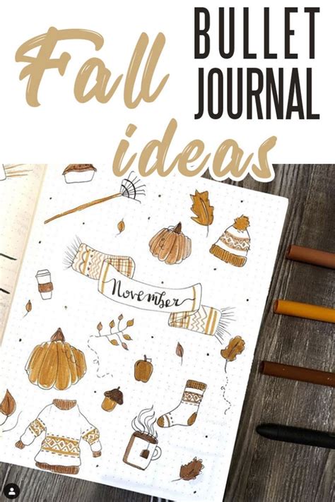 Fall Bullet Journal Examples For Creative People Craft Mart