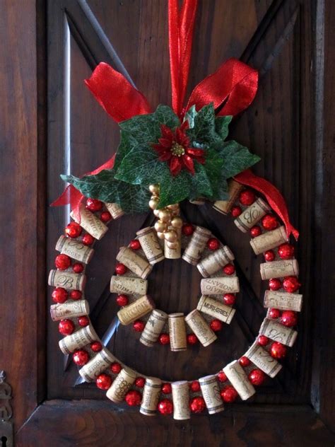 Wine And Cork Diy Wine Cork Christmas Wreath
