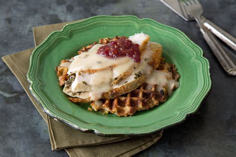 So many different things you can do with this such different veggies or meats. Thanksgiving Leftover Recipe: Cornbread Dressing Waffles ...
