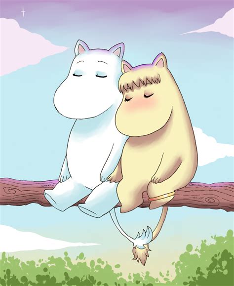 moomin and snorkmaiden by cocodoo on deviantart