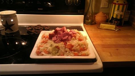 Betcha didn't know you could put together a charlyschristmasdinner2013. Traditional Irish Ham And Cabbage Dinner Recipe - Food.com