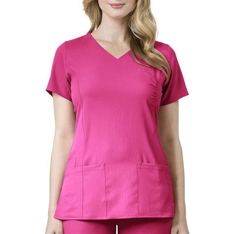 wholesale hospital sexy nursing scrubs uniform 100 polyester scrubs fashion short sleeve