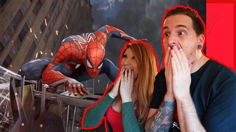 Spiderman Ps4 Exclusive Gameplay Trailer Reaction E3 2017 Youtube