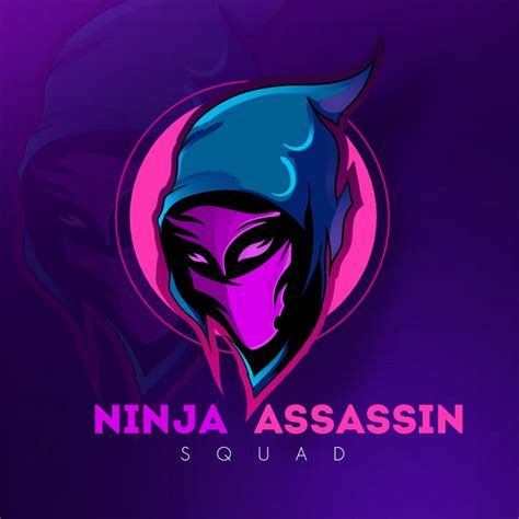 Copy Of Neon Ninja Gamer Logo Postermywall