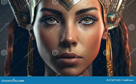 ankhesenamun portrait of a woman queen of ancient egypt stock illustration illustration of