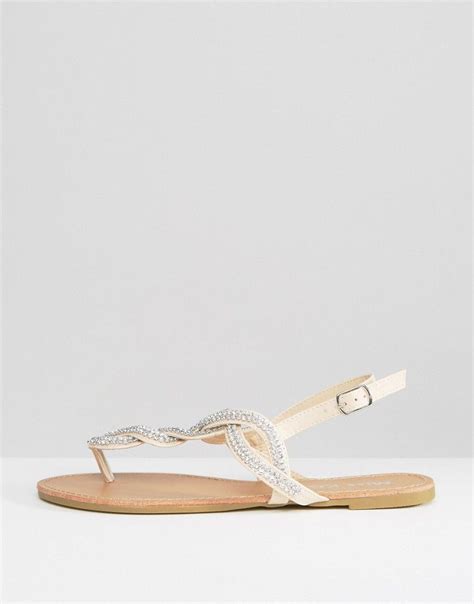 Miss Kg Danni Braid Gem Sandal Beige Braids Miss Kg Sandals Braids