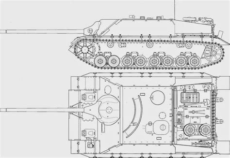 Panzer Iv The Workhorse Panzerjager Panzer Iv Jagdpanzer Iv Diagram