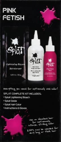 Splat Pink Fetish Complete Hair Color Kit 1 Ct Ralphs