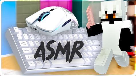 Keyboard Mouse Asmr Sounds Handcam Hypixel Bedwars Youtube