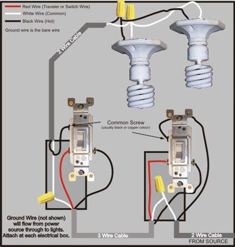 3 Way Switch Wiring Diagram Electrical Engineering Updates