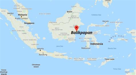 Where Is Balikpapan Located What Country Is Balikpapan In Balikpapan