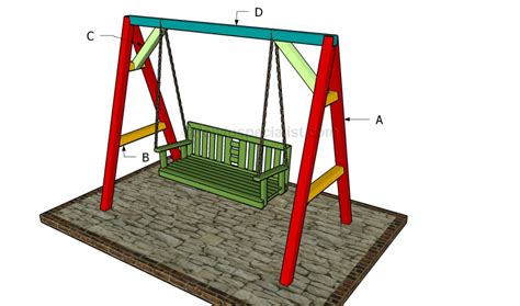 Your kids will thank you for it. How to build an a-frame swing | HowToSpecialist - How to ...