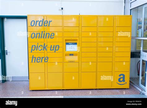 Amazon Online Order Pick Up Collection Point In A Morrisons Supermarket