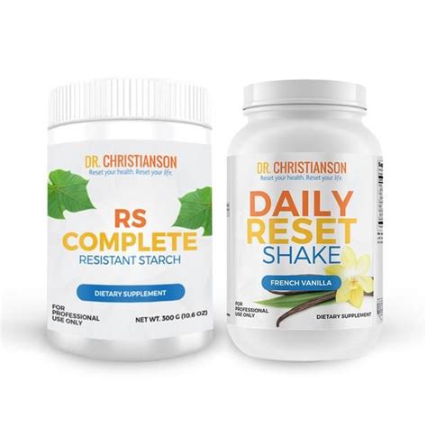Daily Reset Shake And Rs Complete Bundle Shakes Metabolism Reset