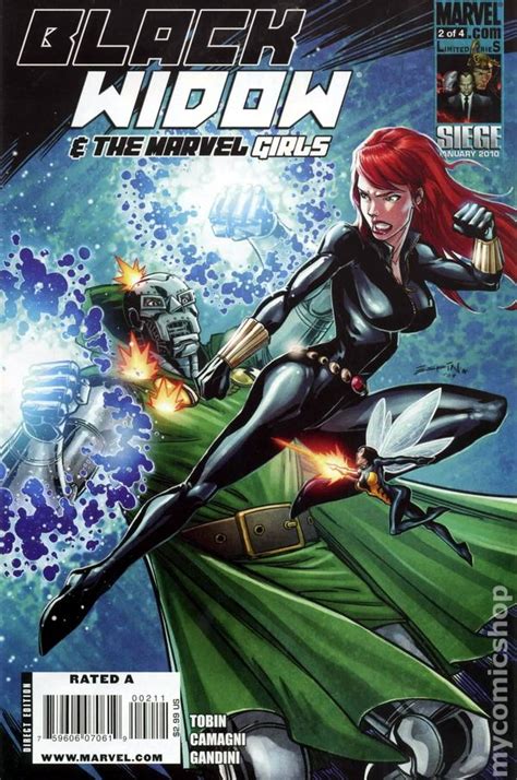Black Widow And Marvel Girls 2009 Comic Books