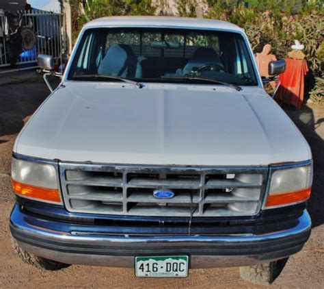 1992 Ford F 250 73l Idi Diesel 4x4 Xlt F250 Truck Long Bed Super Cab Clean