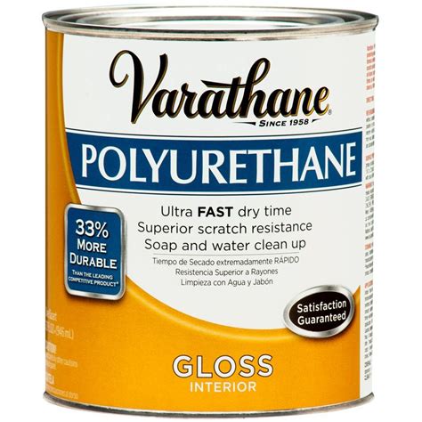 Varathane 1 Qt Gloss Triple Thick Polyurethane Case Of 2 281541