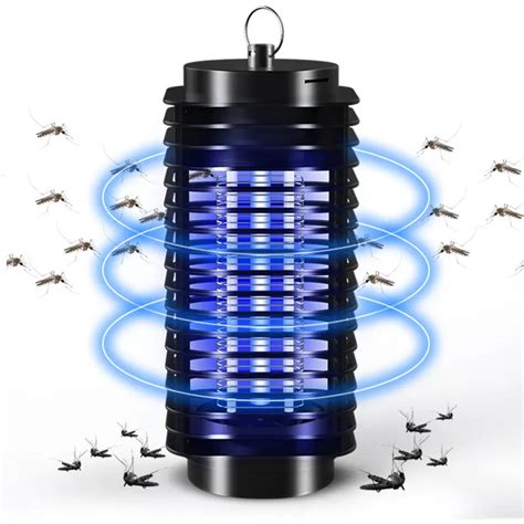 Portable Electric Led Mosquito Insect Killer Lamp Fly Bug Repellent