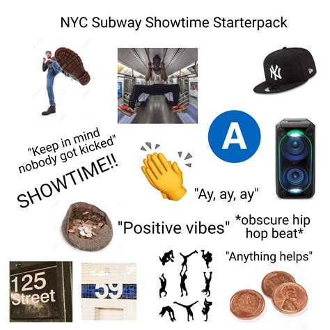 Nyc Subway Starterpack Starterpacks Hot Sex Picture