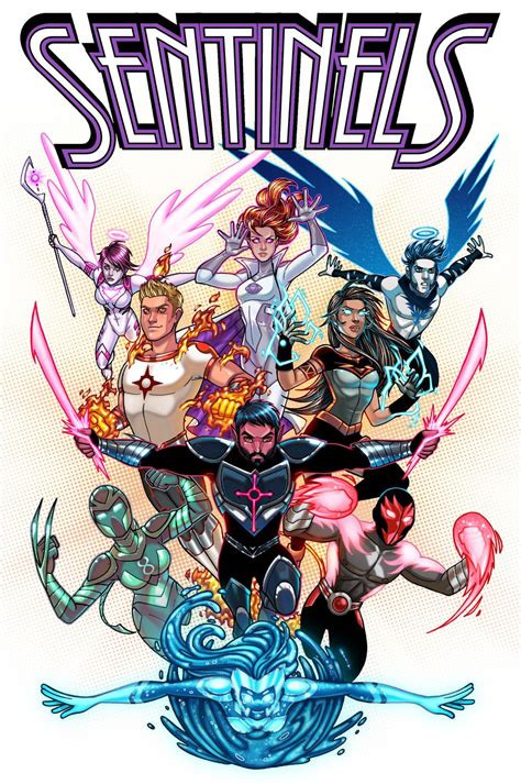 Sentinels Anthology 2 Cover By Richbernatovech Marvel Character