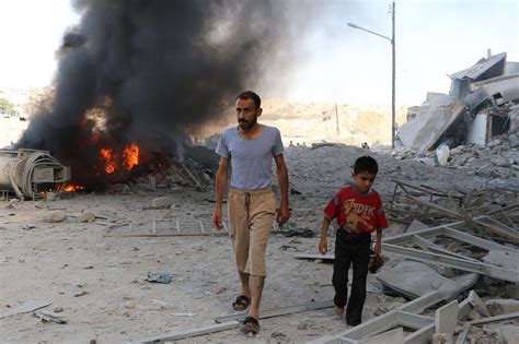 Syrian Warplanes Hit Town Seized By Militants The Washington Post