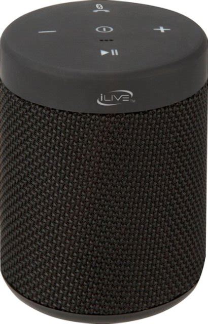 Ilive Isbw108 Portable Bluetooth Speaker Black Isbw108b Best Buy