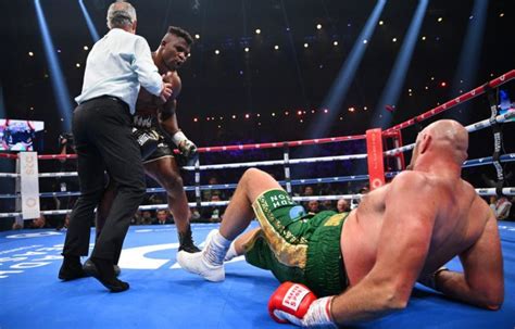 Tyson Fury Defeats Francis Ngannou By Split Decision Highlights BJ